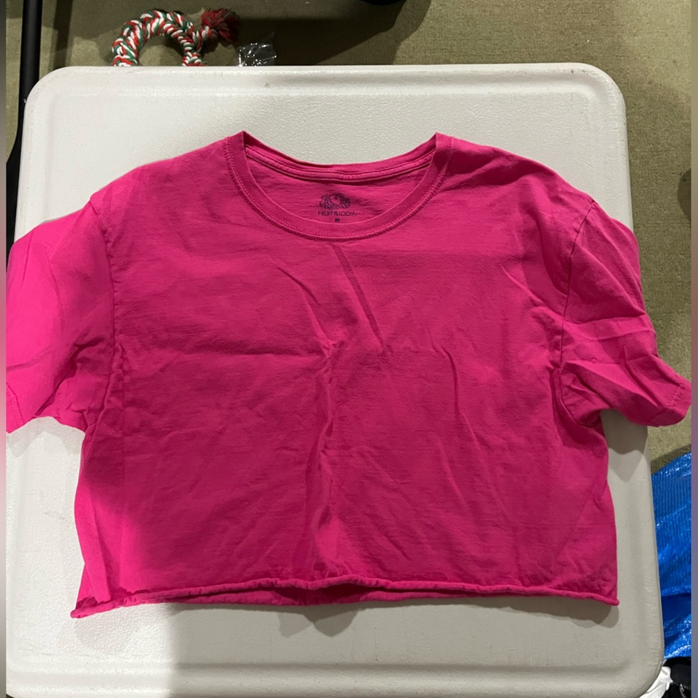 Cropped Pink T-Shirt